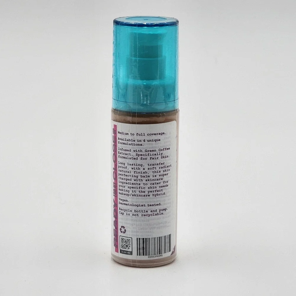 Uoma By Sharon C Flawless IRL Skin Perfecting Foundation Fair Lady T5 1 Oz New